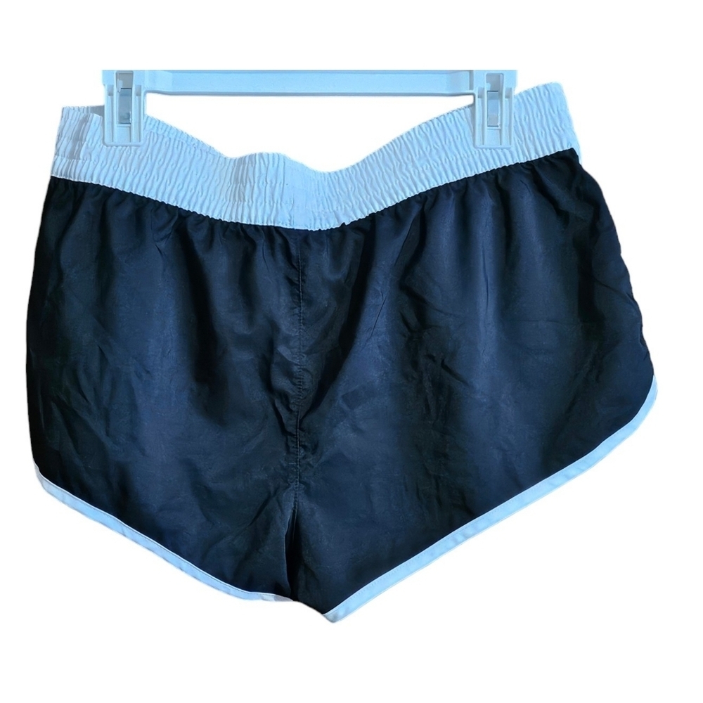 Op Ocean Pacific Junior Short shorts Black & White Size L 11-13 - Picture 2 of 9